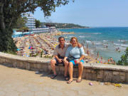 Alt�nkum'a giderken durdu�umuz bir koy